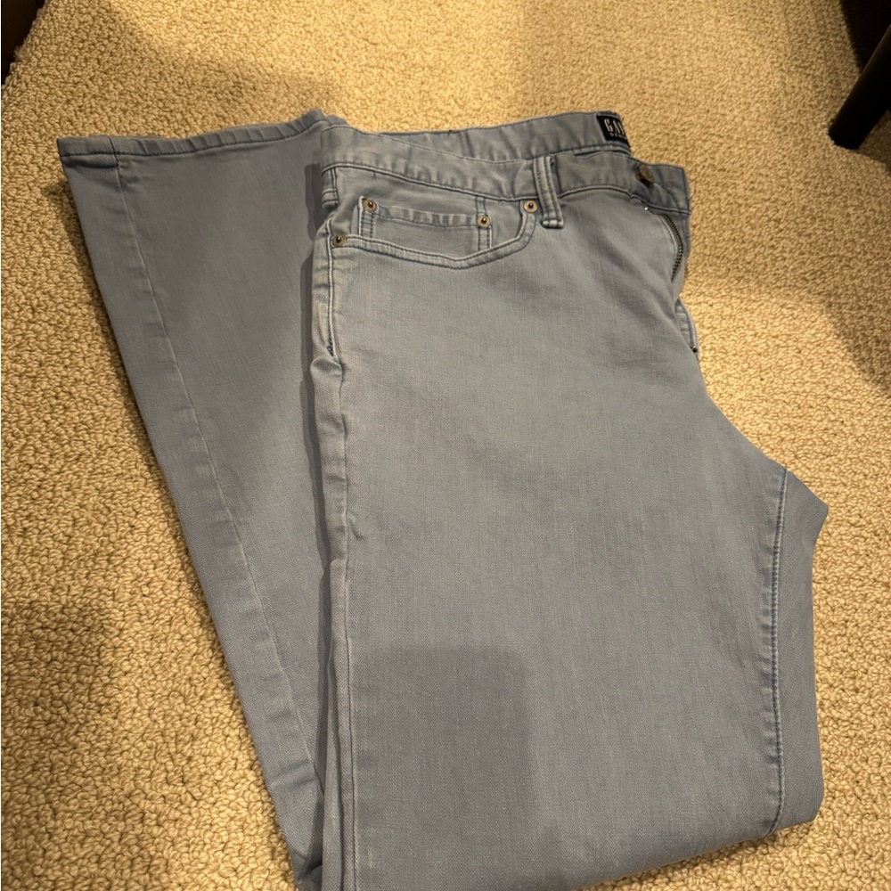 GAP Men's Light Gray Straight Jeans
